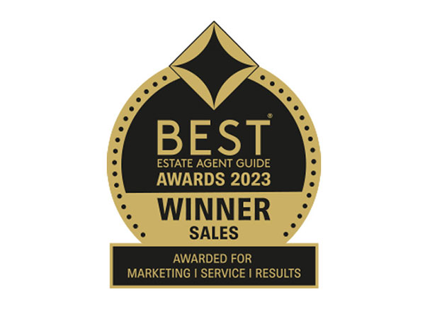 BEST Estate Agent Guide Award Winner Sales 2023