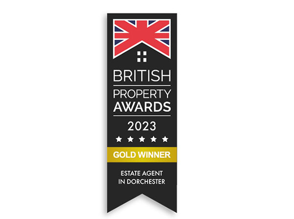 British Property Awards 2023 Gold Winner Estate Agent in Dorchester